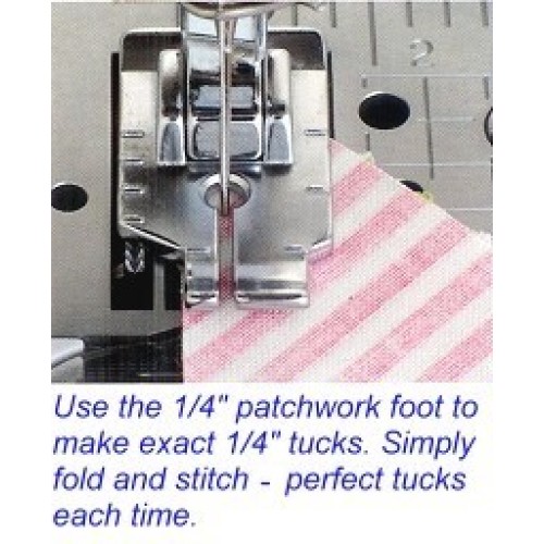 1/4" Patchwork Foot  (SA125)(XA3805021)(ESG-QF)